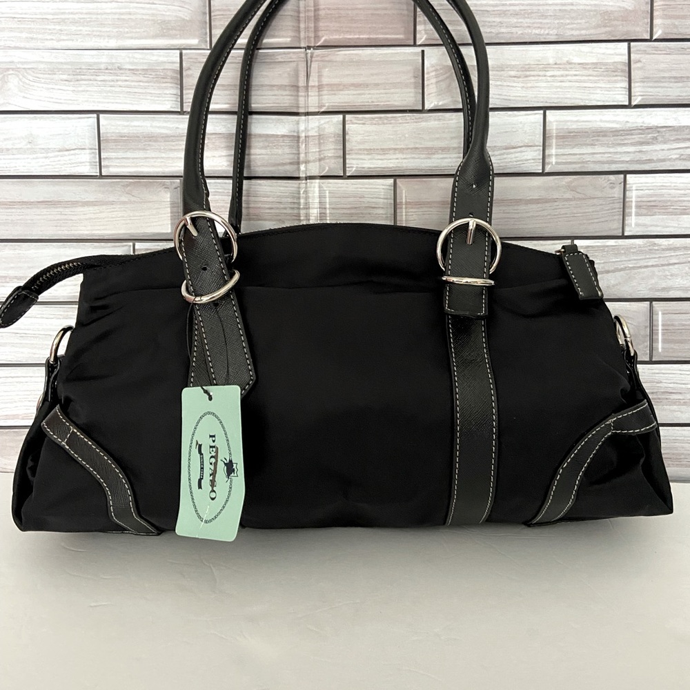 NWT Pegaso Nylon Shoulder Bag
